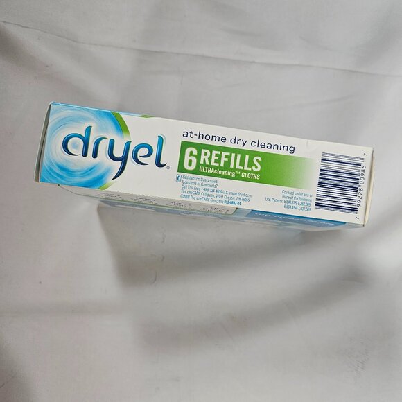 dryel At-home Dry Cleaning 6 Refills Cloths NEW - Picture 6 of 7